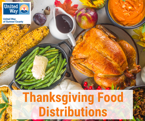2021 Thanksgiving Food Distributions Sumner County TN