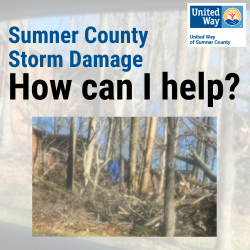 How Can I Help Sumner County Storm Damage