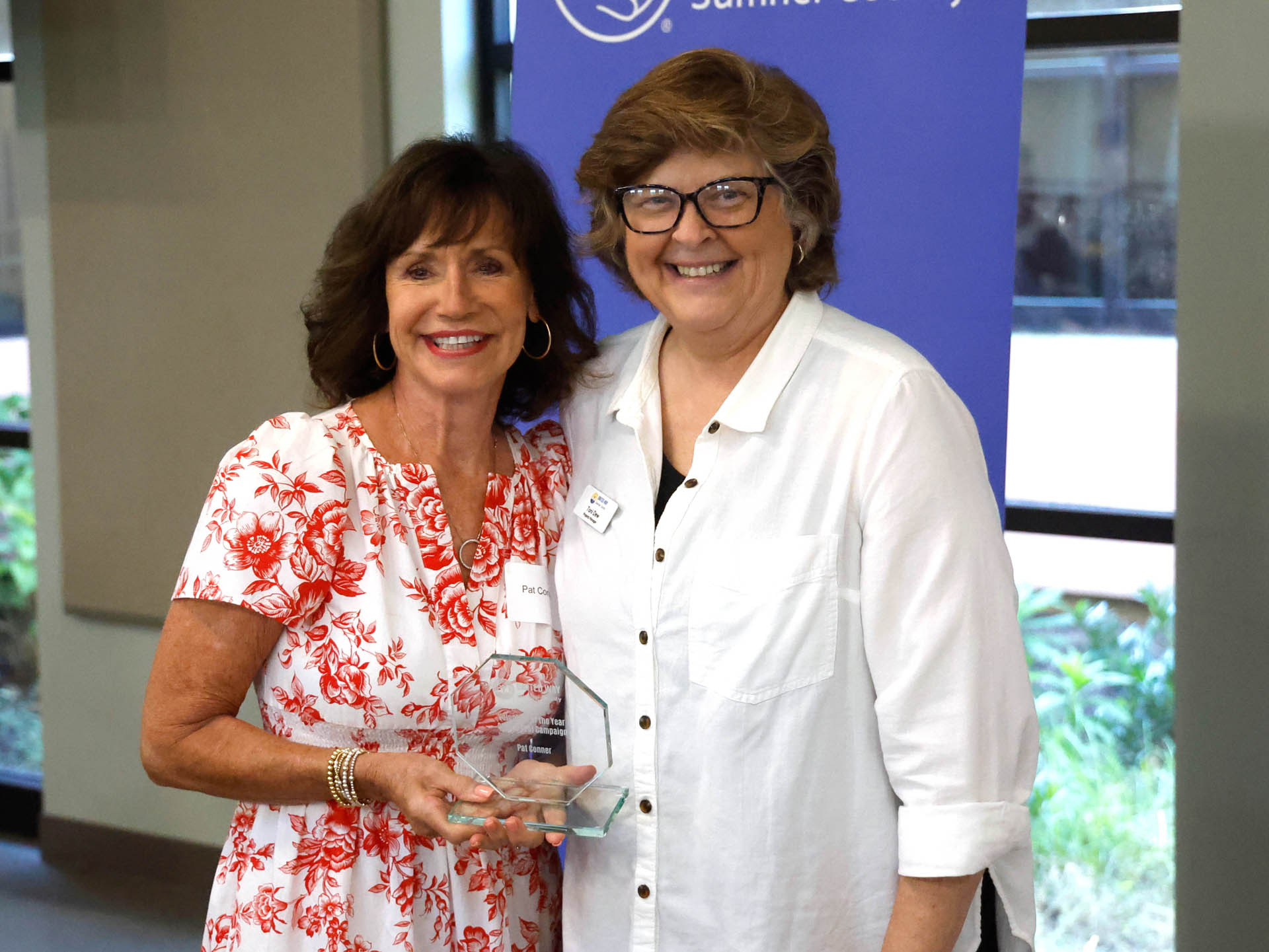 Volunteer of the Year Pat Conner