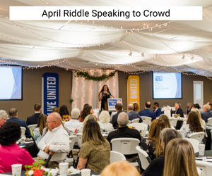 April Riddle Speaking