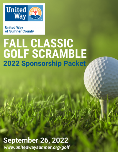 2022 cover of Fall Classic Golf Scramble Sponsorship Packet