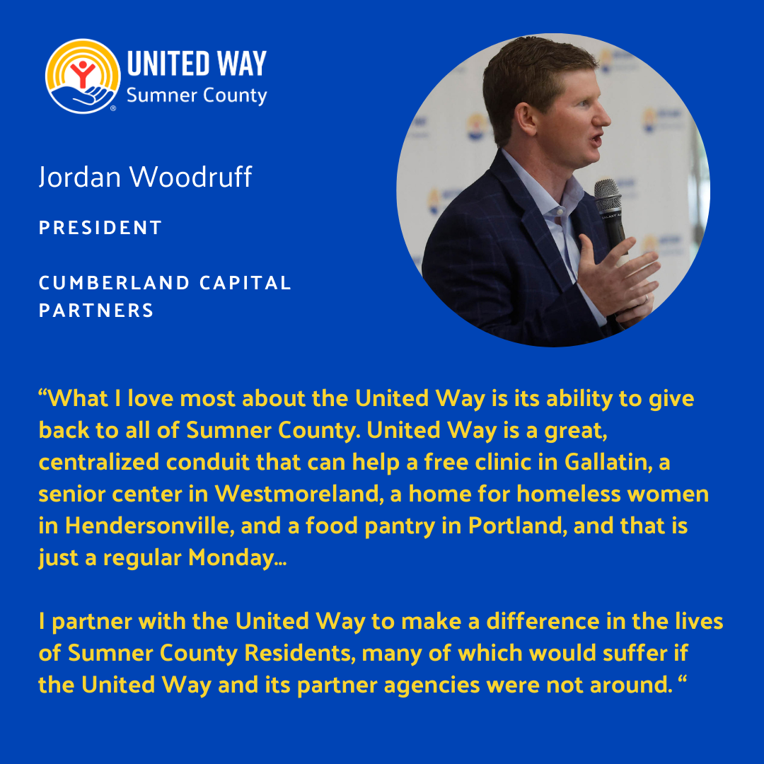Quote from Jordan Woodruff supporting UWSC