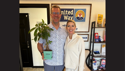Len Silverman and Kelley Crecelius